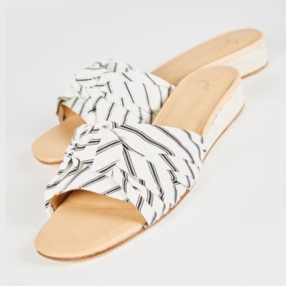Joie Fabrizia Slide Wedge Sandal 39.5 Knotted - Picture 3 of 15